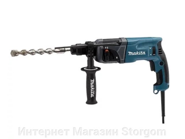 Перфоратор MAKITA HR 2460 в чем. (780 Вт, 2.4 Дж, 2 реж., патрон SDS-plus, вес 2.8 кг) от компании Интернет Магазин Storgom - фото 1