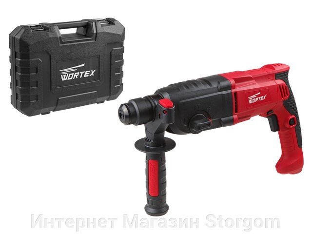 Перфоратор WORTEX RH 2429 в чем. (1000 Вт, 3.0 Дж, 3 реж., патрон SDS-plus, вес 3.2 кг) от компании Интернет Магазин Storgom - фото 1