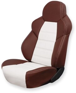 Чехлы на сидения Dinas Drive, универсальные, коричнево-белый