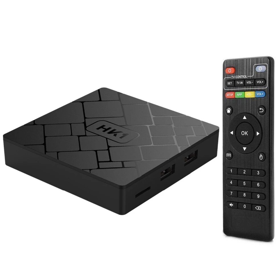 Смарт ТВ приставка HK1 RK3229 2G + 16G TV Box андроид от компании Интернет-магазин «Amarket» - фото 1