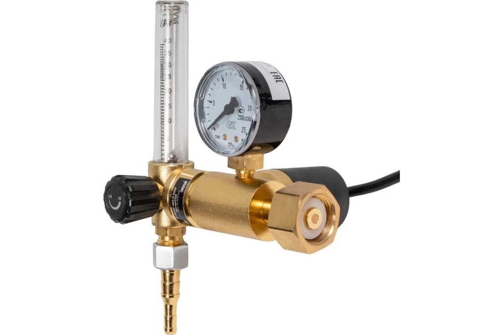 Регулятор для углекислоты и аргона У 30/АР 40П Р 220V с ротаметром GCE KRASS от компании Сварочные материалы по оптовым ценам | СВАРКА-ОПТ.БЕЛ - фото 1