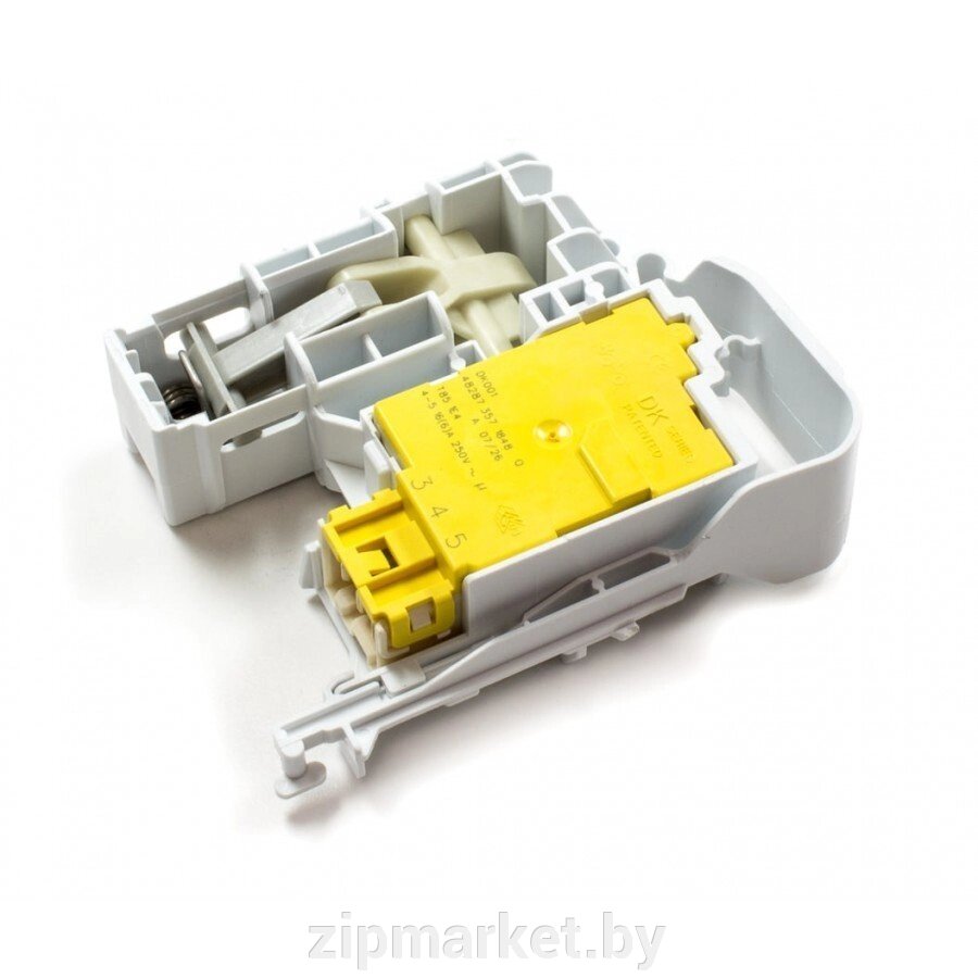 Блокиратор люка Indesit - Ariston (с пружиной, серый) *264161*, *264535*, *299278*. от компании ИП Сацук В. И. - фото 1