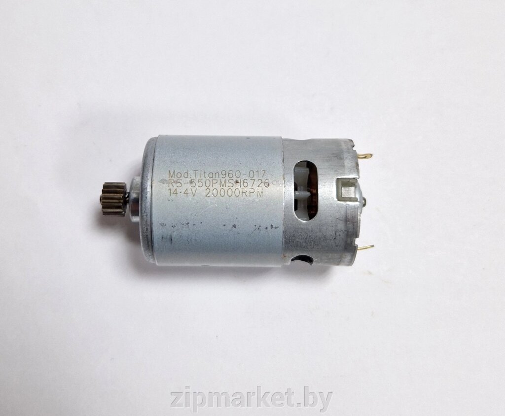Двигатель для шуруповёрта 14,4 V с шестерней для Makita (аналог Makita 629898-2). от компании ИП Сацук В. И. - фото 1