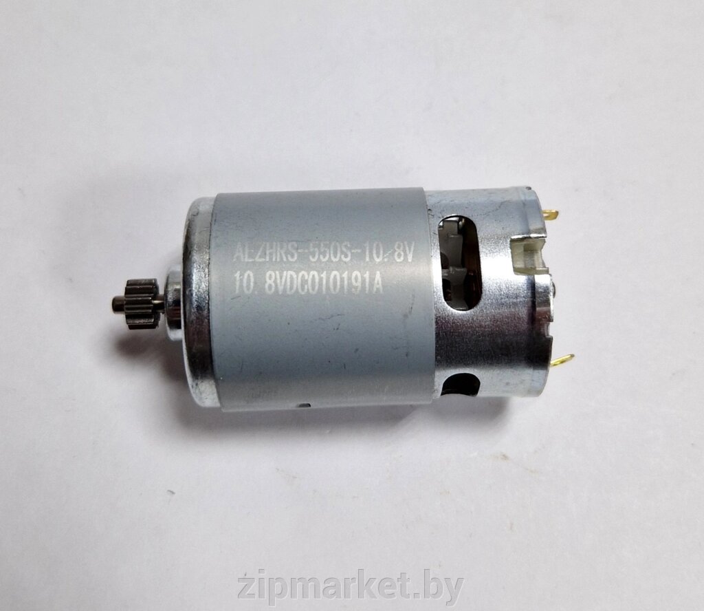 Двигатель для шуруповёрта Wortex, Molot, Интерскол 10.8 V с шестерней 12 зубов, d-8.8 мм от компании ИП Сацук В. И. - фото 1