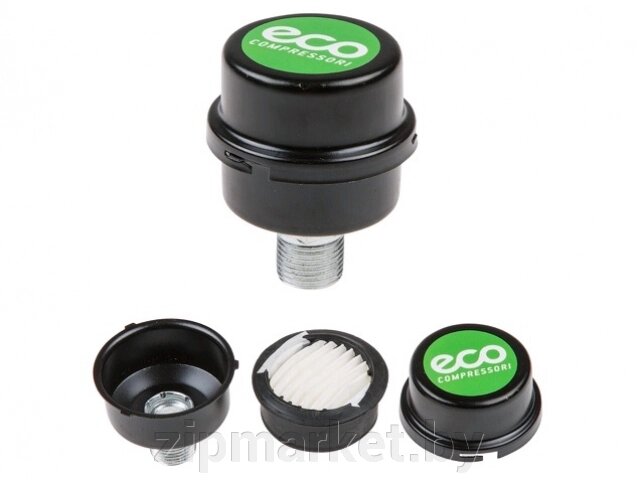 Фильтр воздушный для компрессора ECO, DGM . Резьба 1/2". от компании ИП Сацук В. И. - фото 1