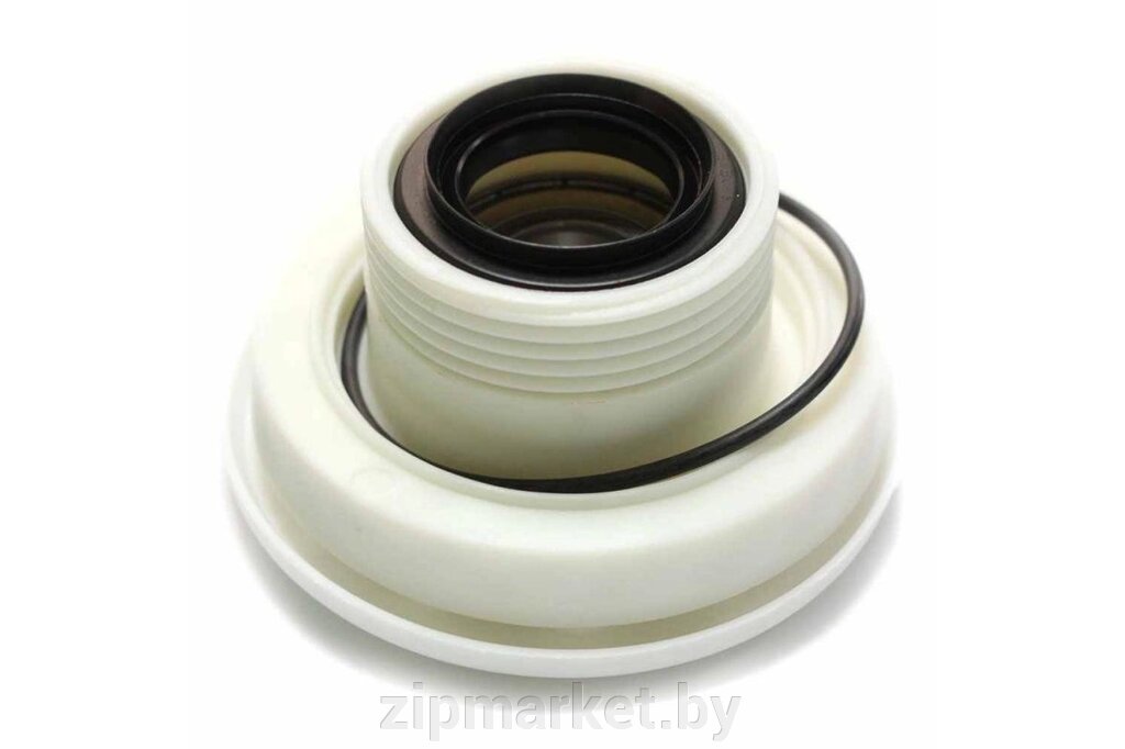Опорный узел AEG, Electrolux, Zanussi 53188955289, EBI 061 (пластик, со стороны шкива, резьба против часовой стрелки) от компании ИП Сацук В. И. - фото 1