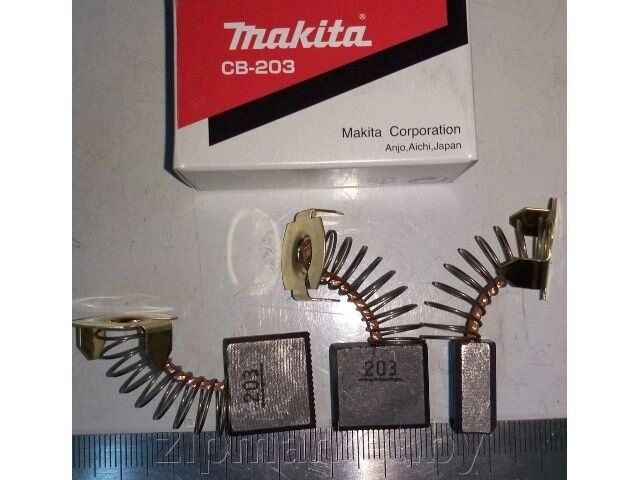 Щетки угольные Makita CB-203 7*18*16.2 мм от компании ИП Сацук В. И. - фото 1