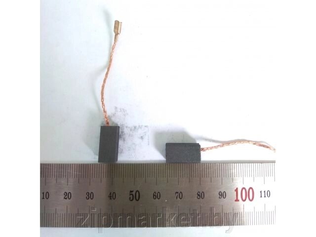 Щетки угольные Wortex AG 1207-1, AG 1209-1, AG 1210E 6*8*15.5 мм от компании ИП Сацук В. И. - фото 1