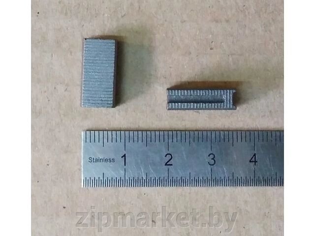 Щетки угольные Wortex AG1211E 5*8*15 мм канавка 1 от компании ИП Сацук В. И. - фото 1