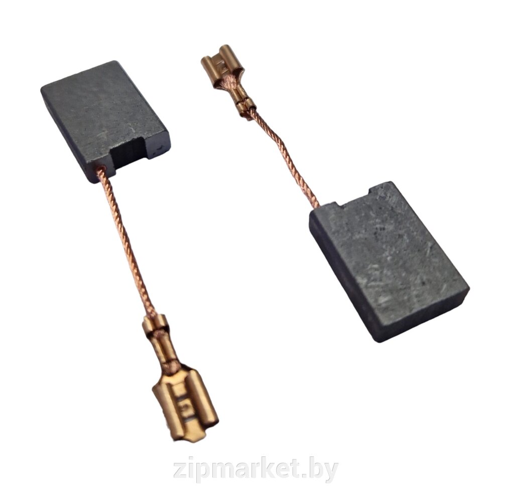 Щетки угольные Wortex AG2326S 6*16*22 мм (мама), 2 шт. от компании ИП Сацук В. И. - фото 1