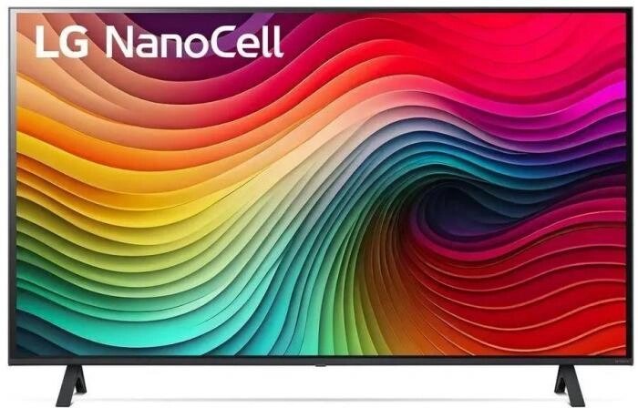 43 Телевизор LG 43NANO80T6A. ARUG, NanoCell, 4K Ultra HD, синяя сажа, СМАРТ ТВ, WebOS от компании 2255 by - онлайн гипермаркет - фото 1