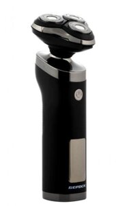 Аккумуляторная мужская беспроводная роторная электро бритва БЕРДСК 3318АС электробритва для лица мужчин бритья