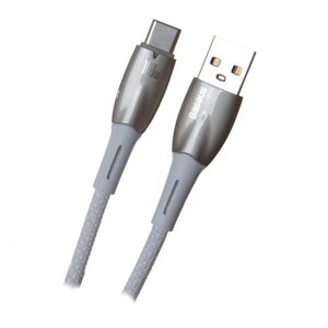 Аксессуар Baseus Glimmer Series USB - Type-c 100W 1m White CADH000402
