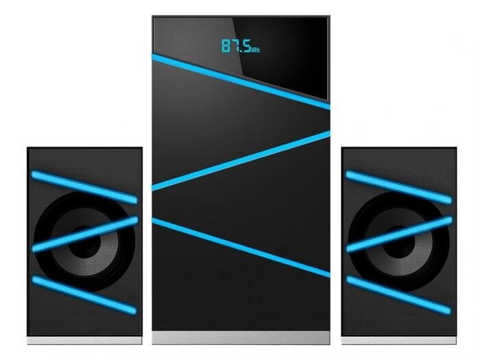 Акустическая система 2.1 bluetooth Ginzzu GM-420 компьютерные беспроводные колонки для компьютера ноутбука от компании 2255 by - онлайн гипермаркет - фото 1