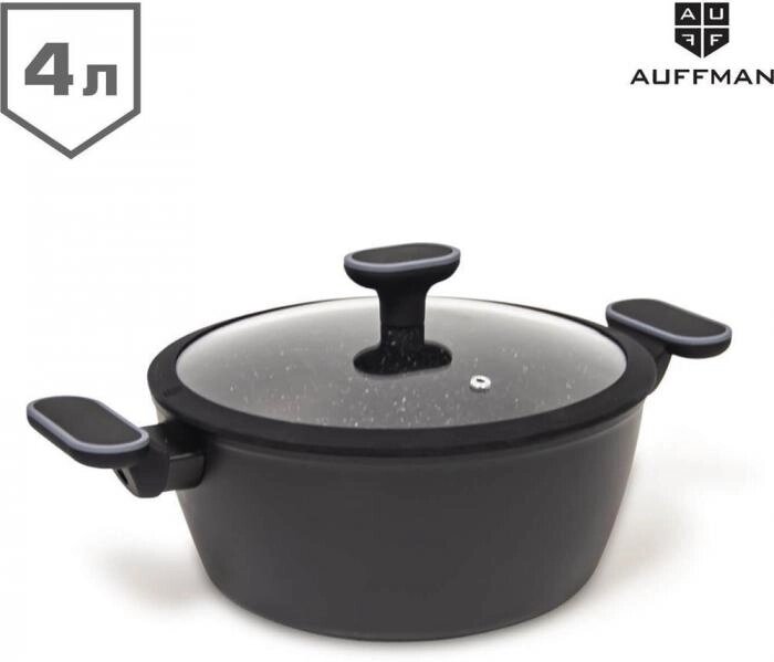 AUFFMAN AM-3100 объем 4л с крышкой 24*10,5см от компании 2255 by - онлайн гипермаркет - фото 1