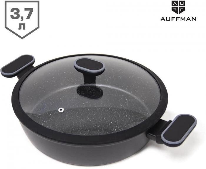AUFFMAN AM-3151 объем 3,7л с крышкой 28*7,5см от компании 2255 by - онлайн гипермаркет - фото 1