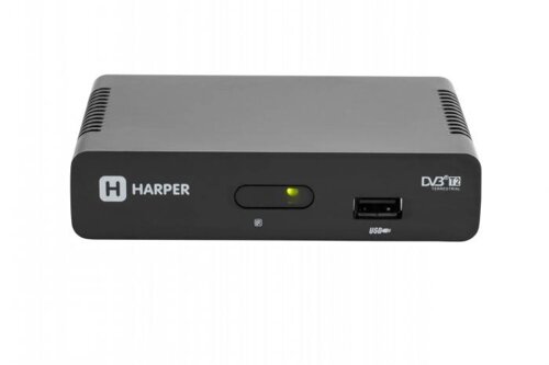 Цифровой эфирный смарт тв ресивер приемник HARPER HDT2-1108 приставка для цифрового тв