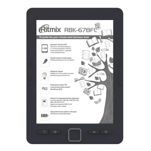 Электронная книга Ritmix RBK-678FL