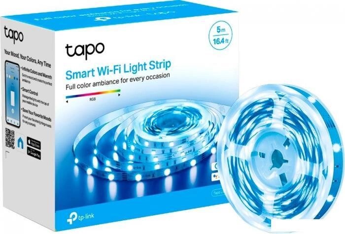 Готовый комплект светодиодной ленты TP-Link Tapo L900-5 (5 м) от компании 2255 by - онлайн гипермаркет - фото 1