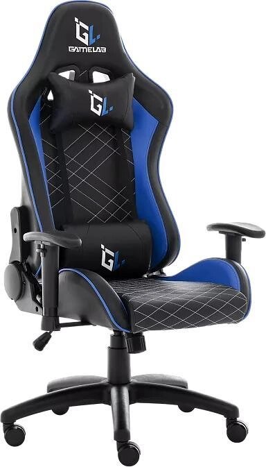 Игровое (геймерское) кресло GameLab Paladin (blue) от компании 2255 by - онлайн гипермаркет - фото 1