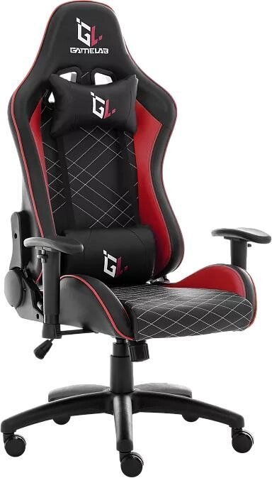 Игровое (геймерское) кресло GameLab Paladin (red) от компании 2255 by - онлайн гипермаркет - фото 1