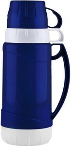 MALLONY Термос в пластиковом корпусе со стеклянной колбой VALENTE, 1,8 л,2 чашки) (106037)