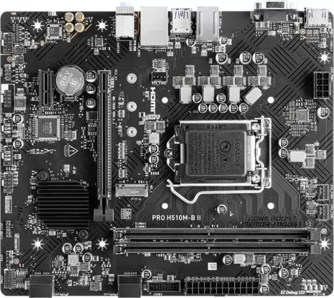 Msi Pro H M B Ii Gen Only Lga Intel H