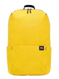 Молодежный школьный подростковый модный рюкзак Xiaomi желтый для учебы подростка девочки старшеклассников