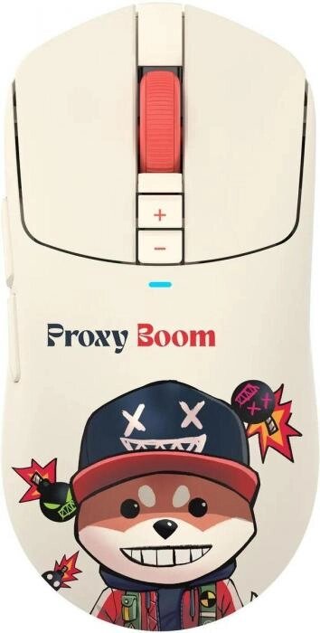 Мышь A4TECH Bloody R72 Ultra Proxy Boom, игровая, оптическая, беспроводная, USB, бежевый от компании 2255 by - онлайн гипермаркет - фото 1