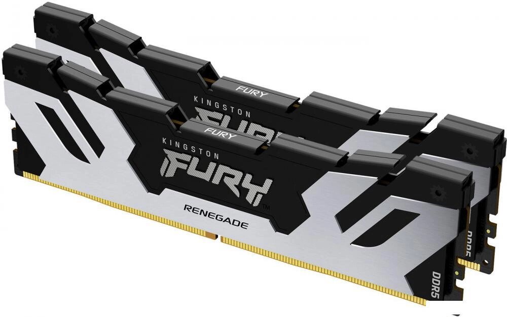 Оперативная память Kingston FURY Renegade 2x16ГБ DDR5 6400МГц KF564C32RSK2-32 от компании 2255 by - онлайн гипермаркет - фото 1