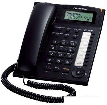 Проводной телефон Panasonic KX-TS2388RUB (черный) от компании 2255 by - онлайн гипермаркет - фото 1