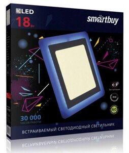 Smartbuy (sblsq-DLB-18-3K-B) 18w/3000K+B