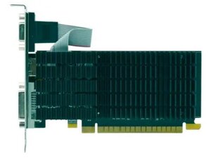 Видеокарта afox geforce GT 710 954mhz PCI 2.0 2048mb 1333mhz 64 bit DVI-D HDMI VGA AF710-2048D3l5