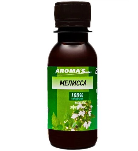 Натуральное эфирное масло Aroma’Saules "Мелисса", 10 мл