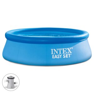 Бассейн надувной INTEX Easy Set (с фильтр-насосом), 305х76 см,28122NP