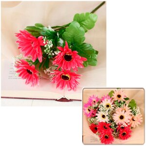 Букет искусственных цветов "Доротеантус" 28 см СимаГлобал 5378599
