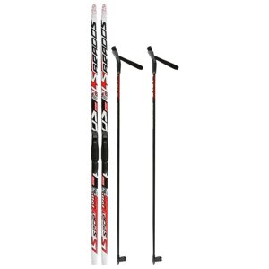 Комплект лыжный БРЕНД ЦСТ Step, 190/150 (5 см), крепление SNS, цвет микс