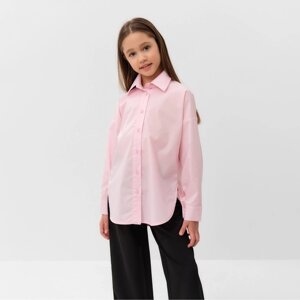 Рубашка для девочки MINAKU цвет розовый, рост 134 см