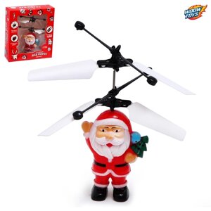 Супербол "Дед Мороз", летает, работает от аккумулятора, заряжается от USB