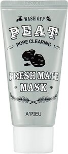 Очищающая маска для лица A'PIEU Fresh Mate Peat Mask (Pore Clearing) 50мл