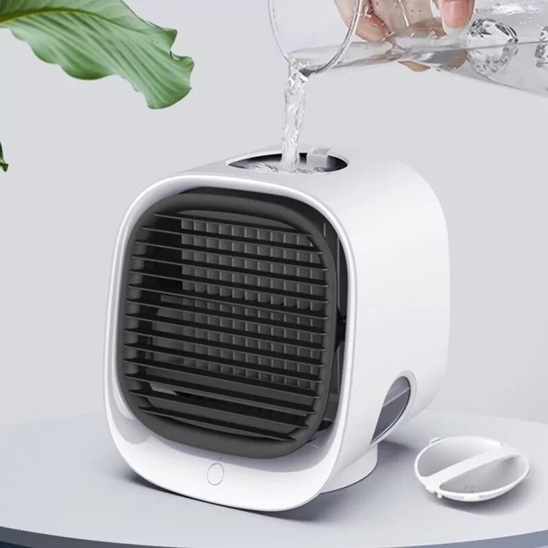 Портативный мини кондиционер с подсветкой Arctic Air Cooler (Белый) - описание