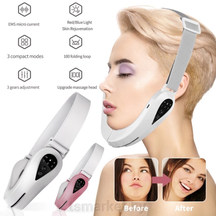 Массажёр для четкого овала и от 2 подбородка V-Face Facial (похудение, подтяжка) от компании TSmarket - фото 1