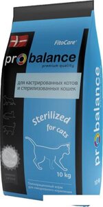 Корм для кошек Probalance Sterilized 10 кг