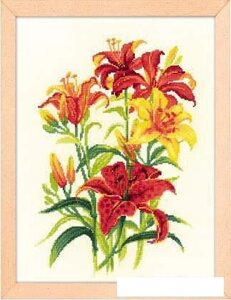Набор для вышивания Риолис Солнечные лилии № 1782