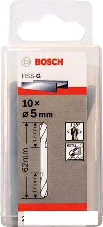 Набор оснастки Bosch 2608597594 (10 предметов)