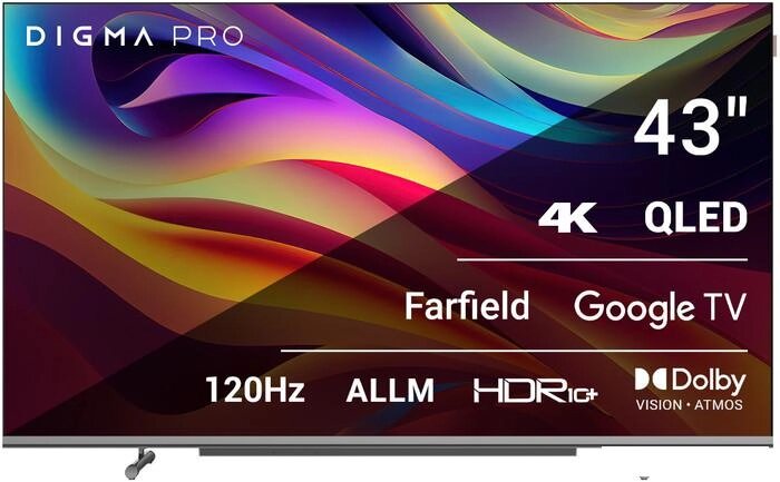 OLED телевизор Digma Pro QLED 43L от компании Интернет-магазин marchenko - фото 1