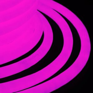 Гибкий неон LED 360 Neon-Night розовый /1М