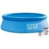 Надувной бассейн Intex Easy Set / 28108NP (244x61 с фильтром и насосом)