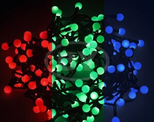 Светодиодная гирлянда Neon-night LED шарики RGB 5 м Ø 15 мм