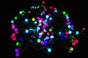 Светодиодная гирлянда Winner Light LED шарики RGB 5 м Ø 18 мм